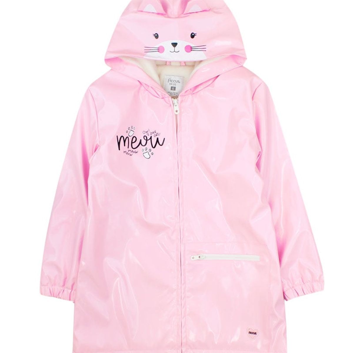 FICCUS - Impermeable Kids Niña Move Rosa