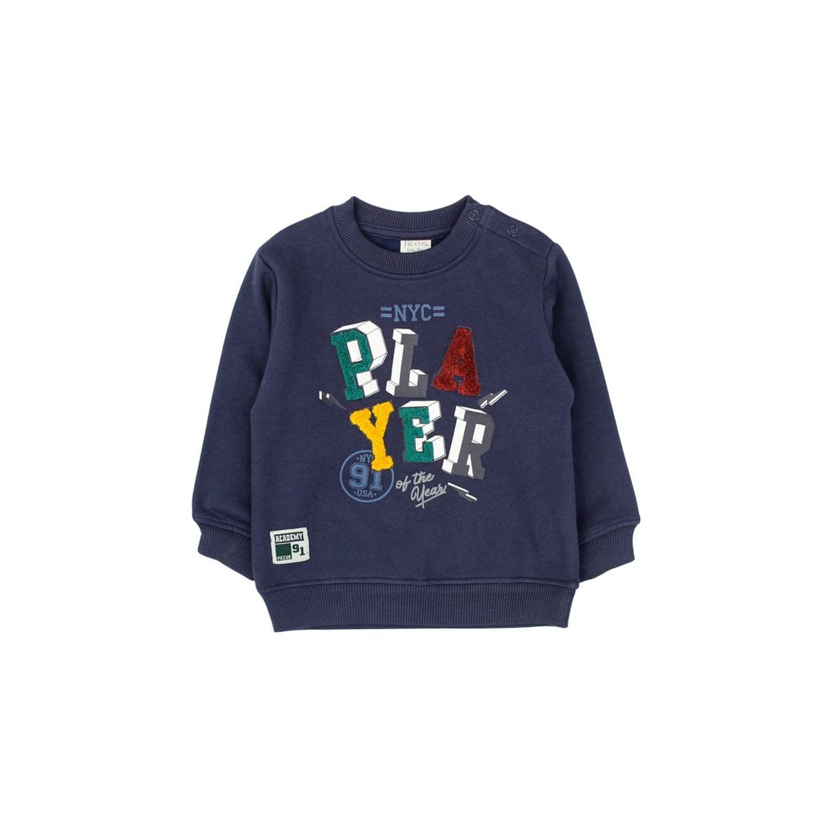 FICCUS - Polerón Bebé Niño Academy Azul