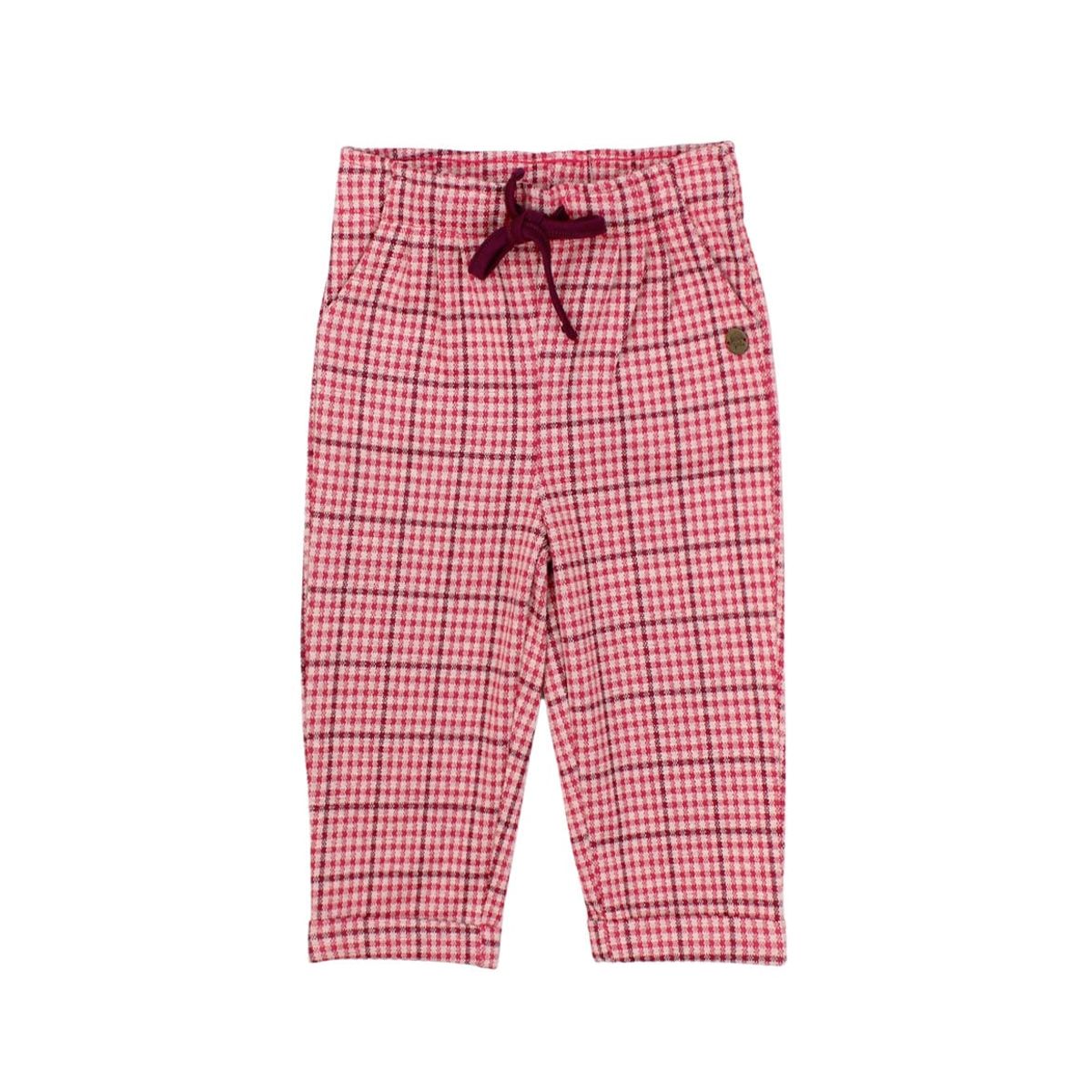 FICCUS - Pantalón Bebé Niña Foresta Burdeos