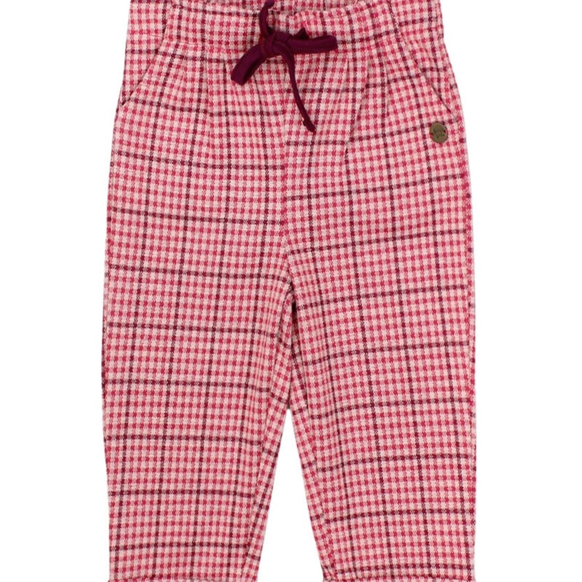 FICCUS - Pantalón Bebé Niña Foresta Burdeos