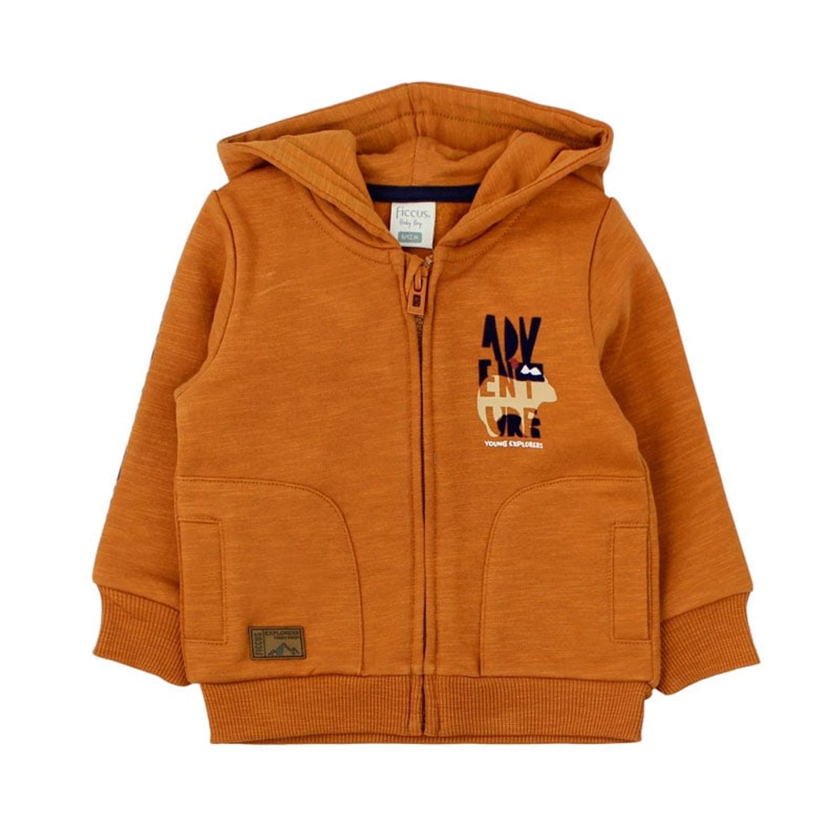 FICCUS - Polerón Bebé Niño Foresta Café