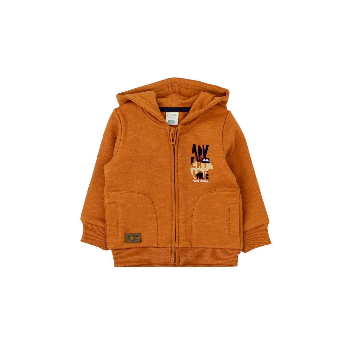 FICCUS - Polerón Bebé Niño Foresta Café