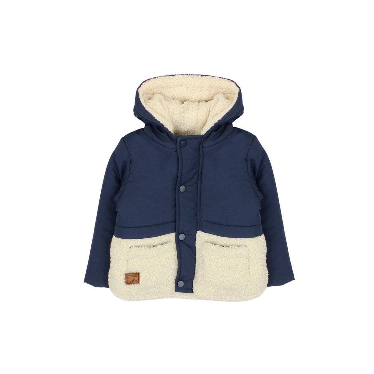 FICCUS - Parka Bebé Niño Foresta Azul