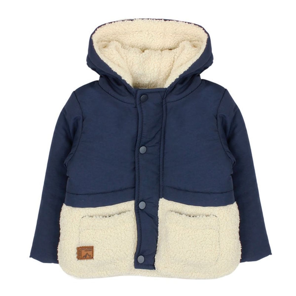FICCUS - Parka Bebé Niño Foresta Azul