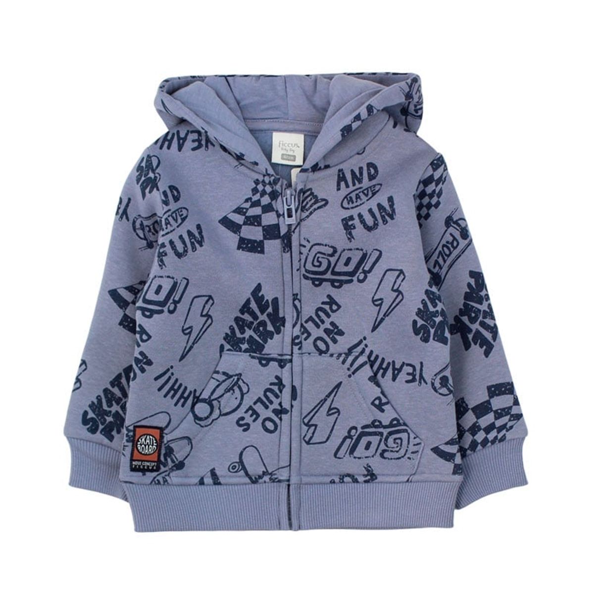 FICCUS - Polerón Bebé Niño Move Celeste