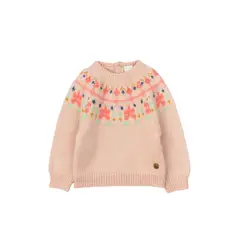 FICCUS - Sweater Bebé Niña Foresta Rosa