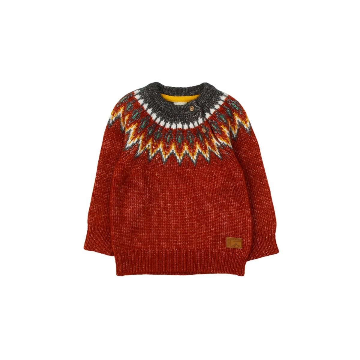 FICCUS - Sweater Bebé Niño Foresta Rojo