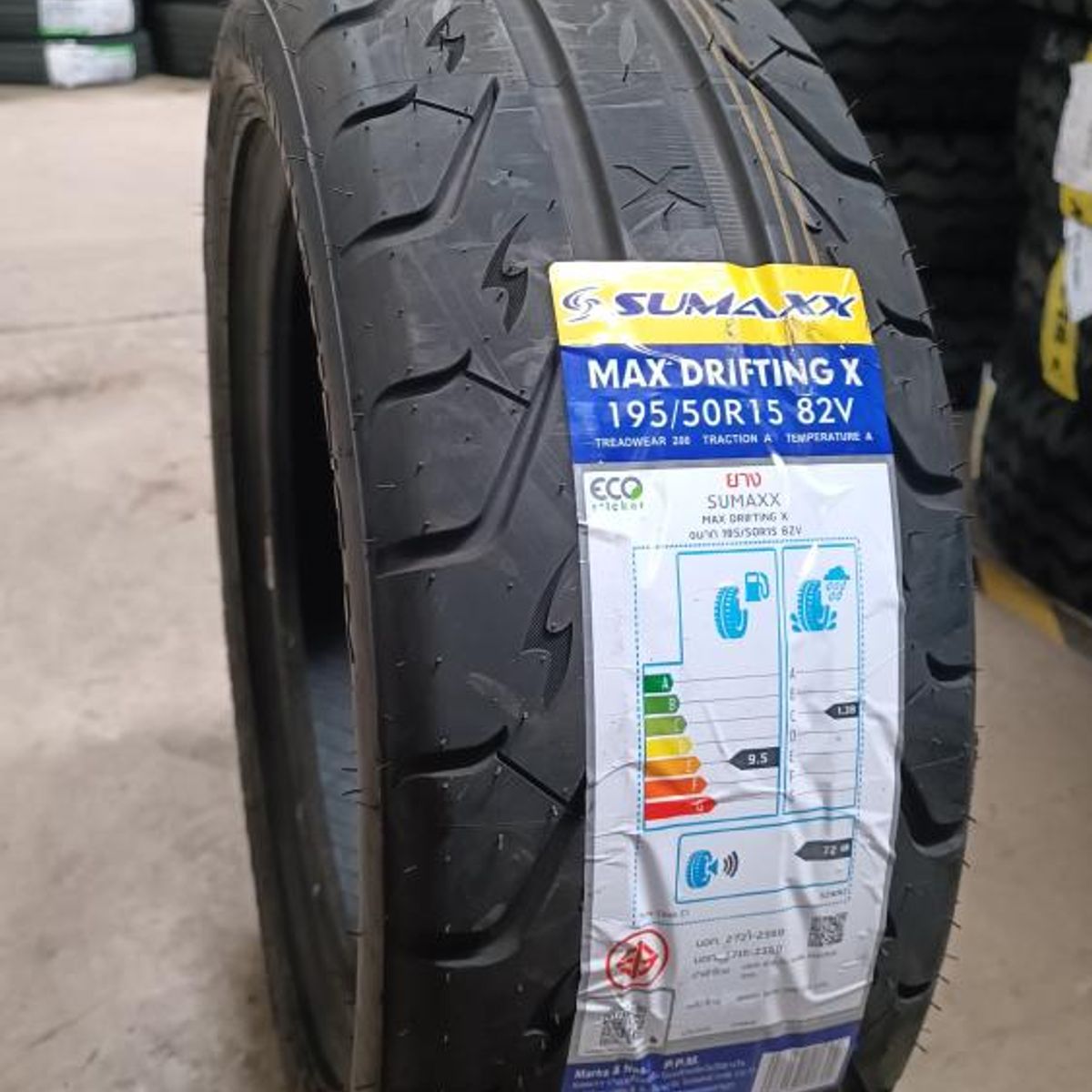 GENERICO - Neumatico 19550 R15 Sumaxx Max Drifting X Race-On 82V