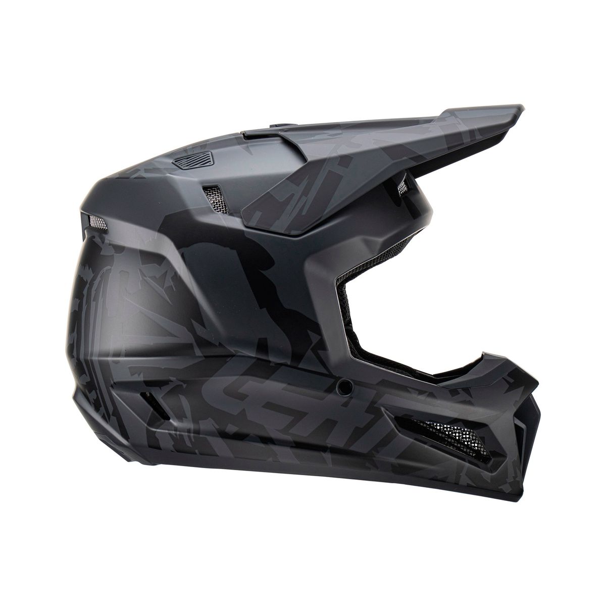 LEATT - Kit Leatt Casco Con Antiparra Moto 3.5 V23 Stealth XL