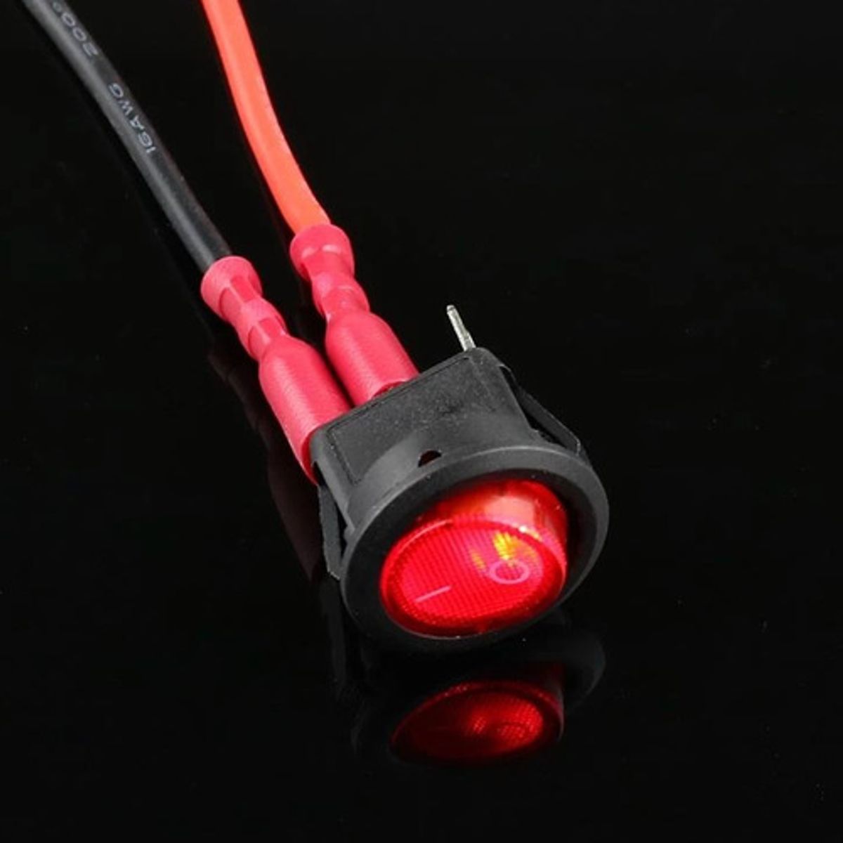 GENERICO - Interruptor 220v Botón Basculante Switch Encendido Apagar