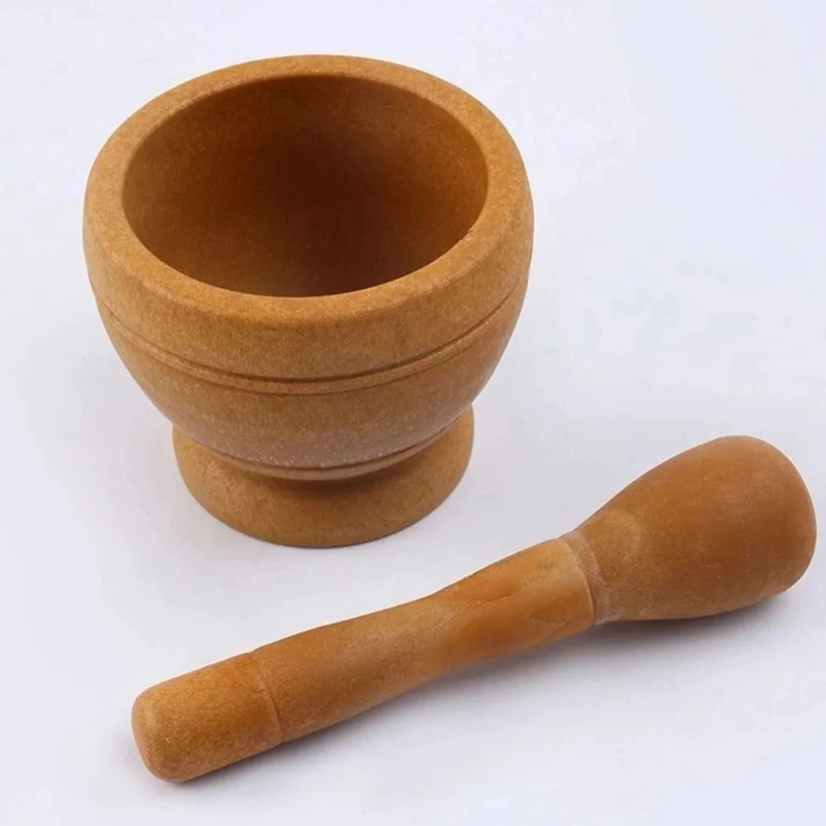 GENERICO - Mortero de estilo chino molinillo de cocina sal y pimienta