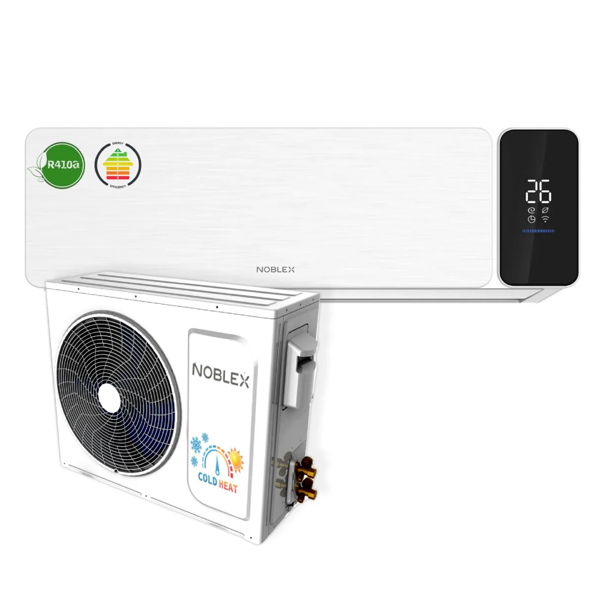 NOBLEX - Aire Acondicionado Noblex Split Frío Calor 18000btu Blanco