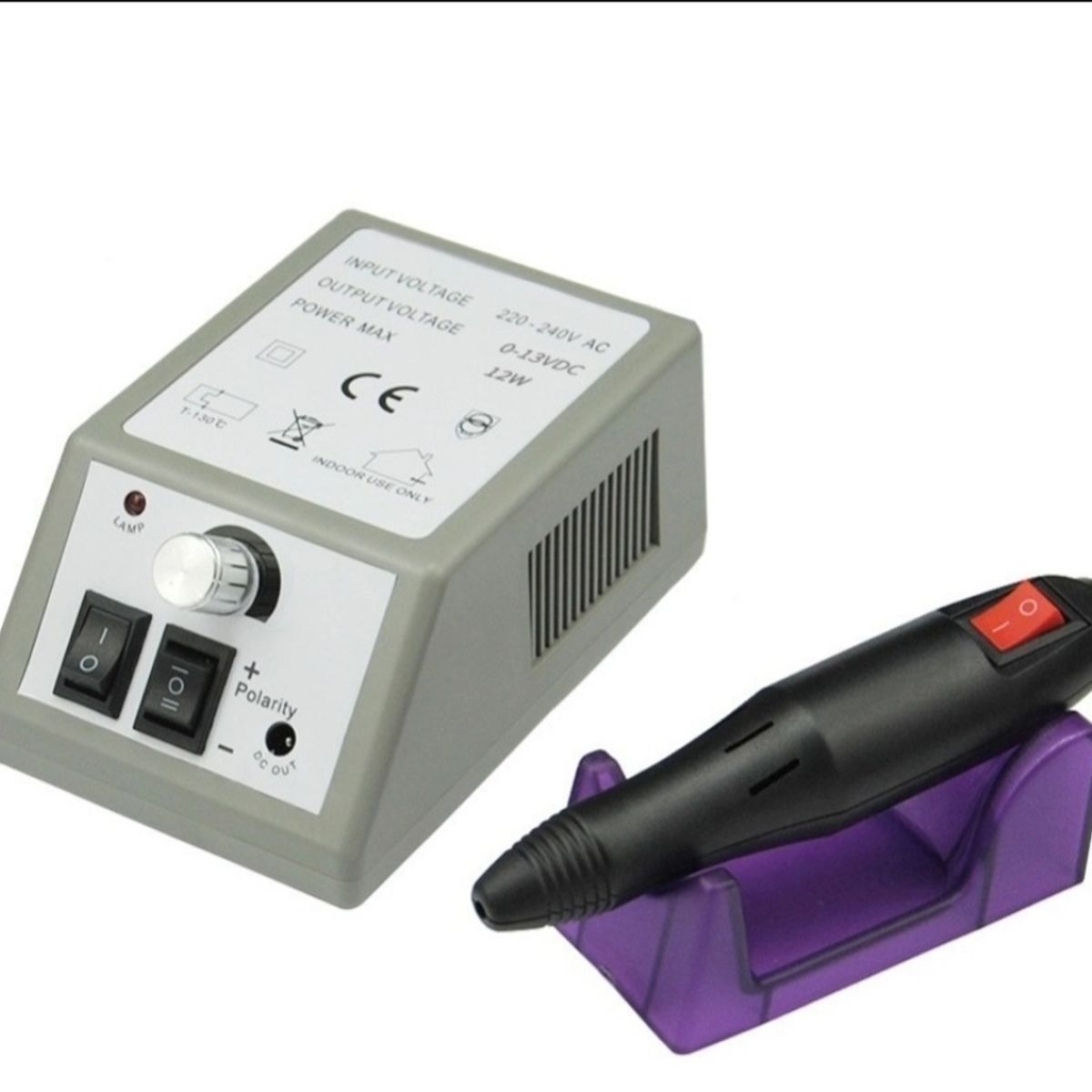 GENERICO - Torno Profesional Para Uñas Acrílicas Manicure Pedicure