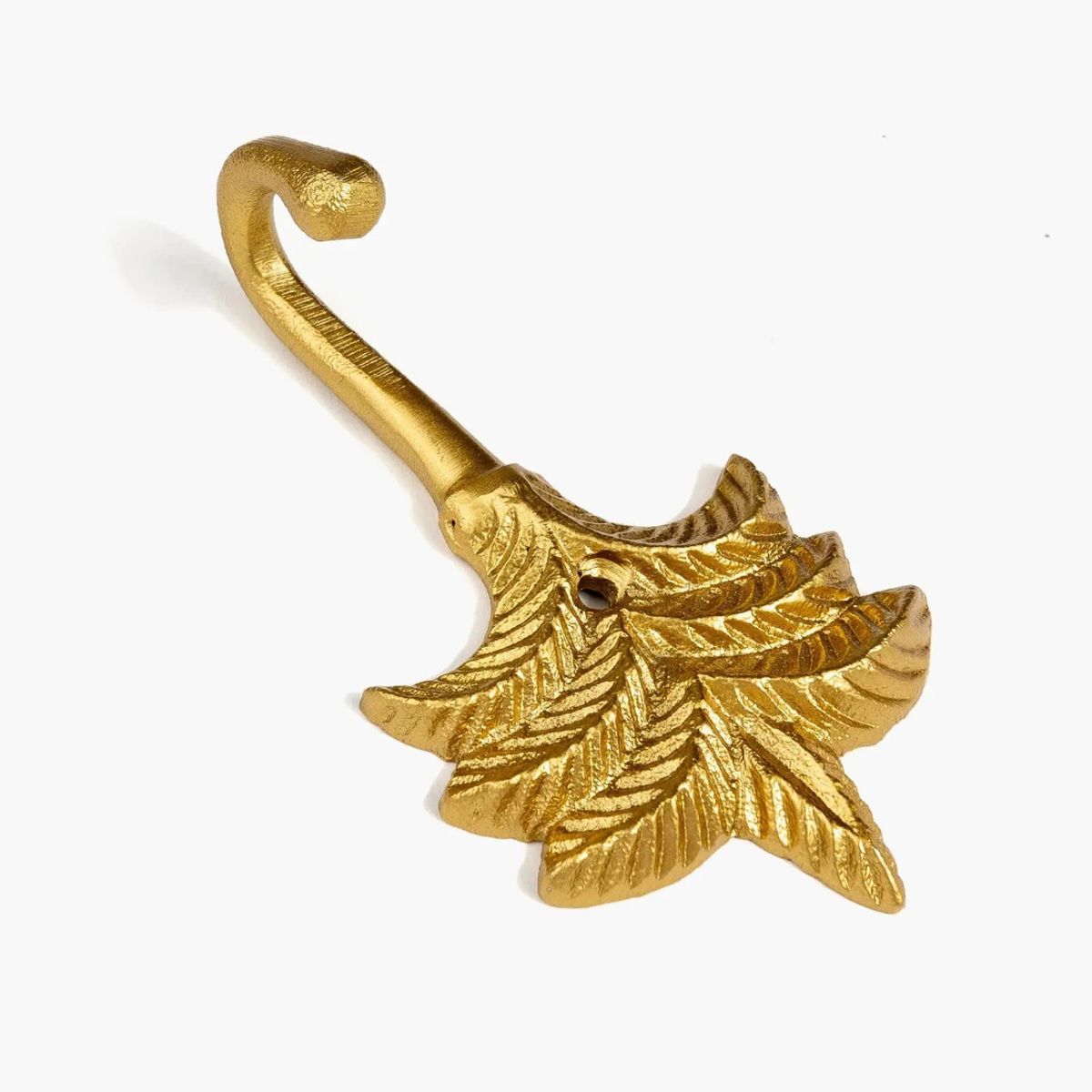 LOUNGE - Perchero Boho Hoja Palmera Dorado LOUNGE