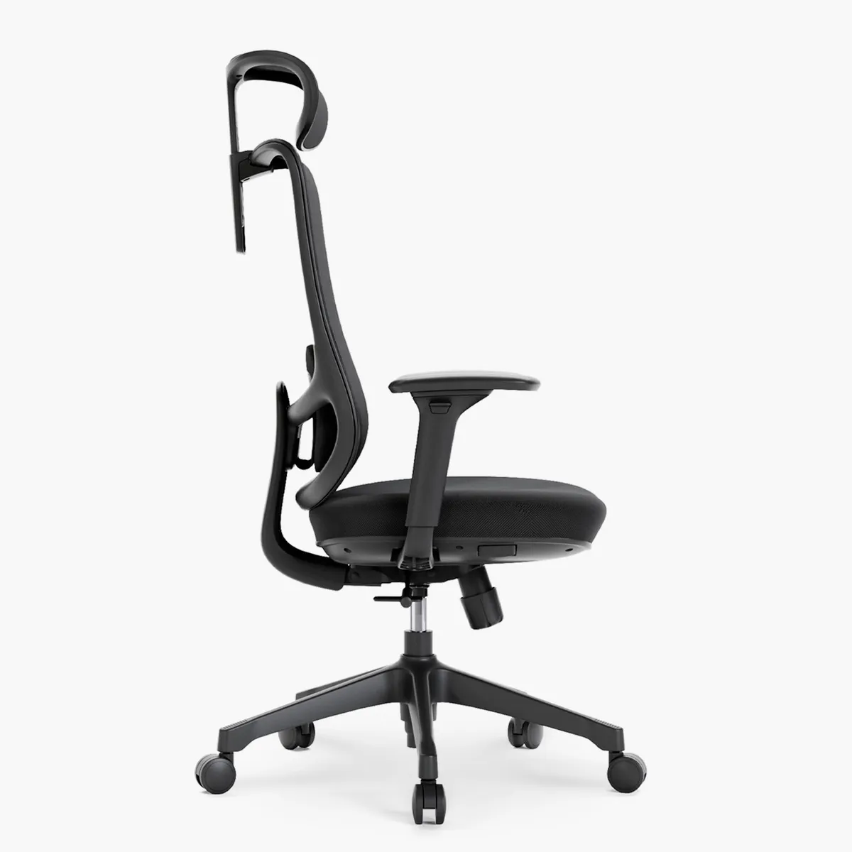 FORM OFFICE - Silla Oficina Bolt Negro con cabecero Form