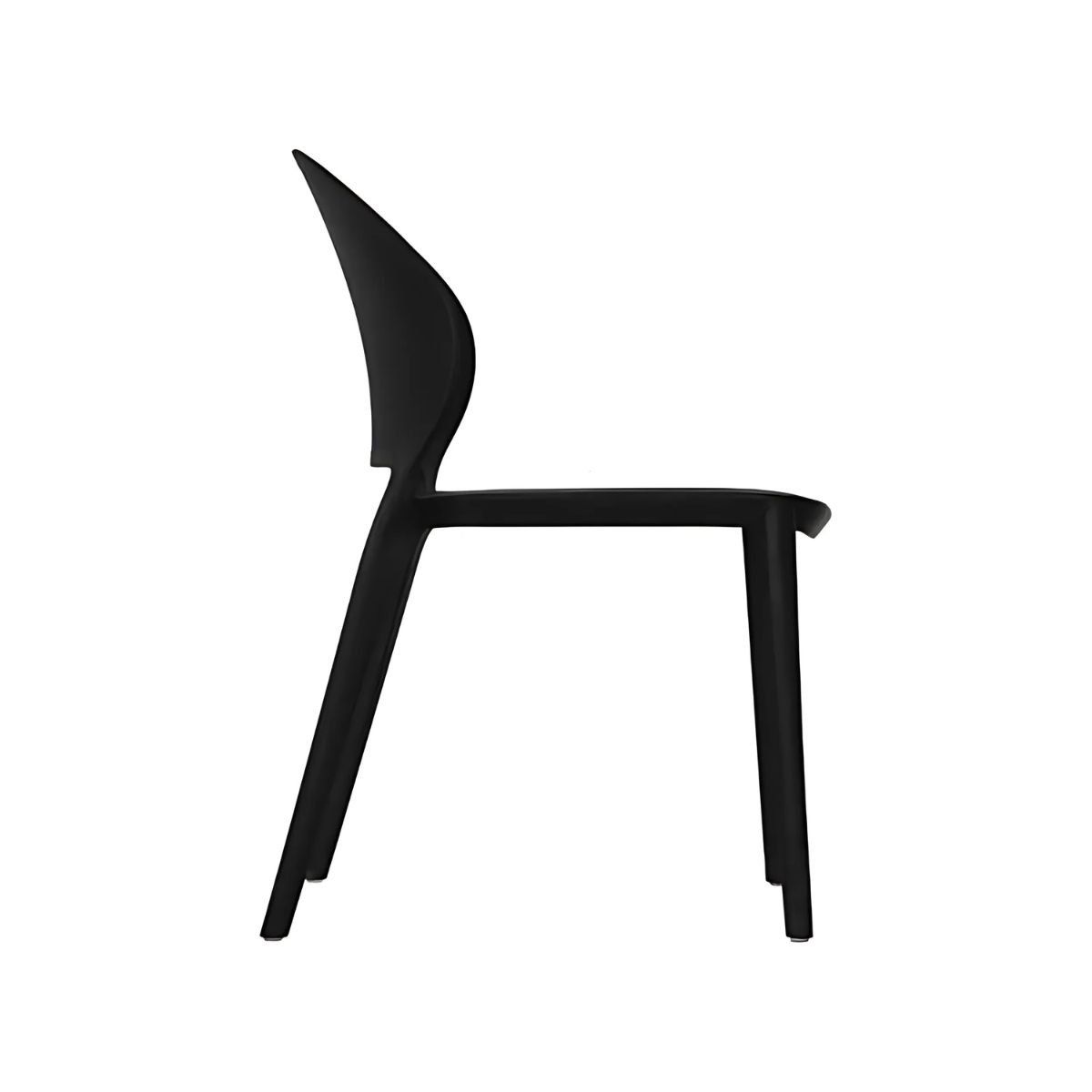 TODODESCUENTO - Pack 4 Sillas Moscu, Comedor, Cafeteria O Casino- Negra