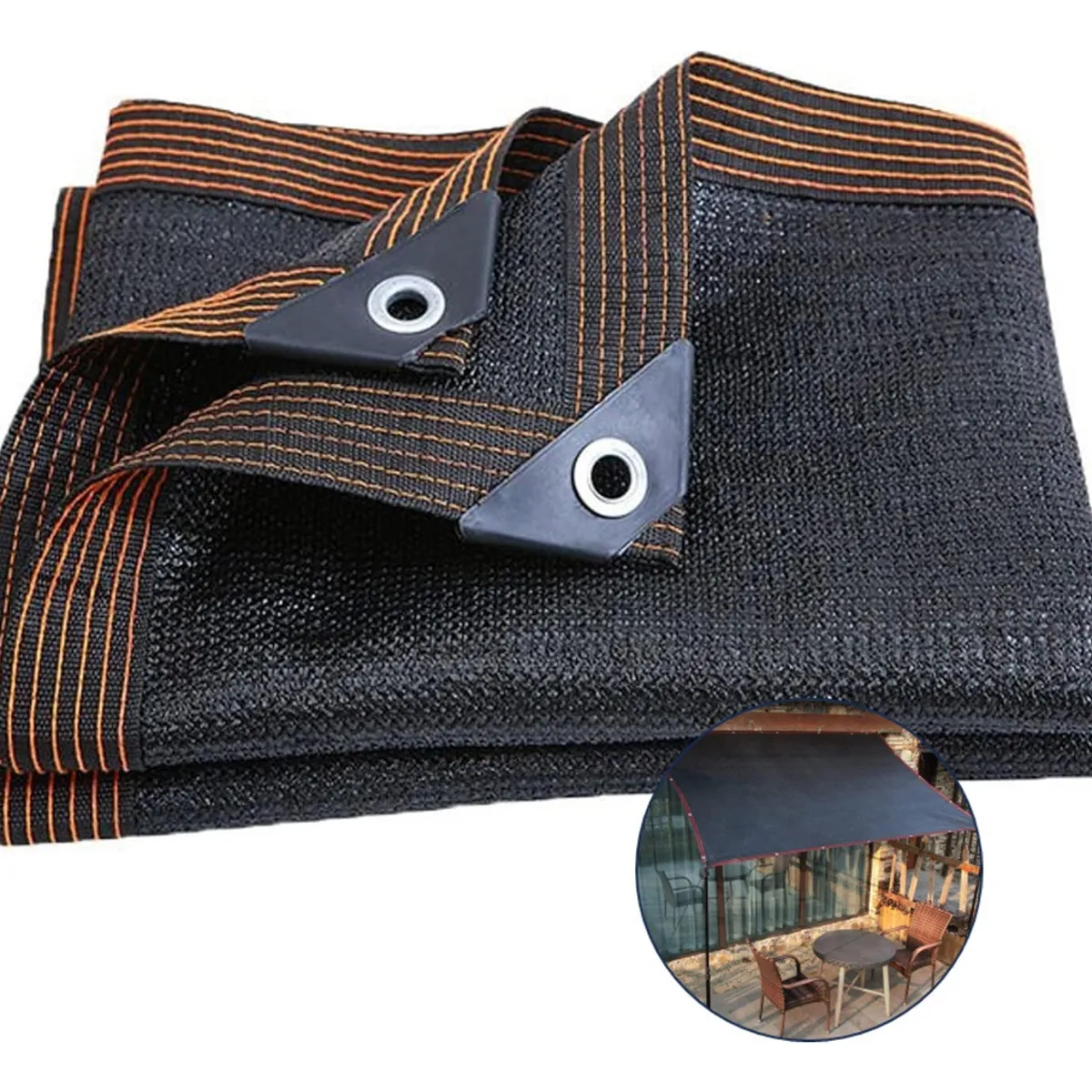 U BUY - Toldo Vela Terraza 5x3 Metros Lona Sombreadora Toldo Jardin