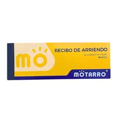 MOTARRO - Talonario Recibos De Arriendo