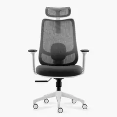 FORM OFFICE - Silla oficina Bolt Gris claro con cabecero Form