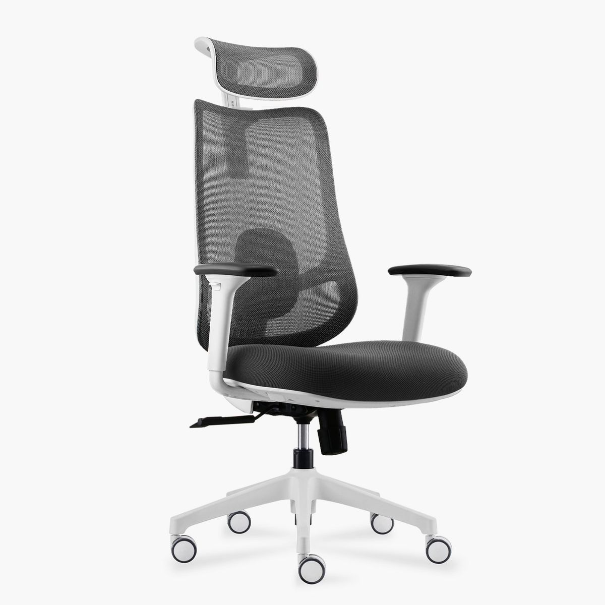 FORM OFFICE - Silla oficina Bolt Gris claro con cabecero Form