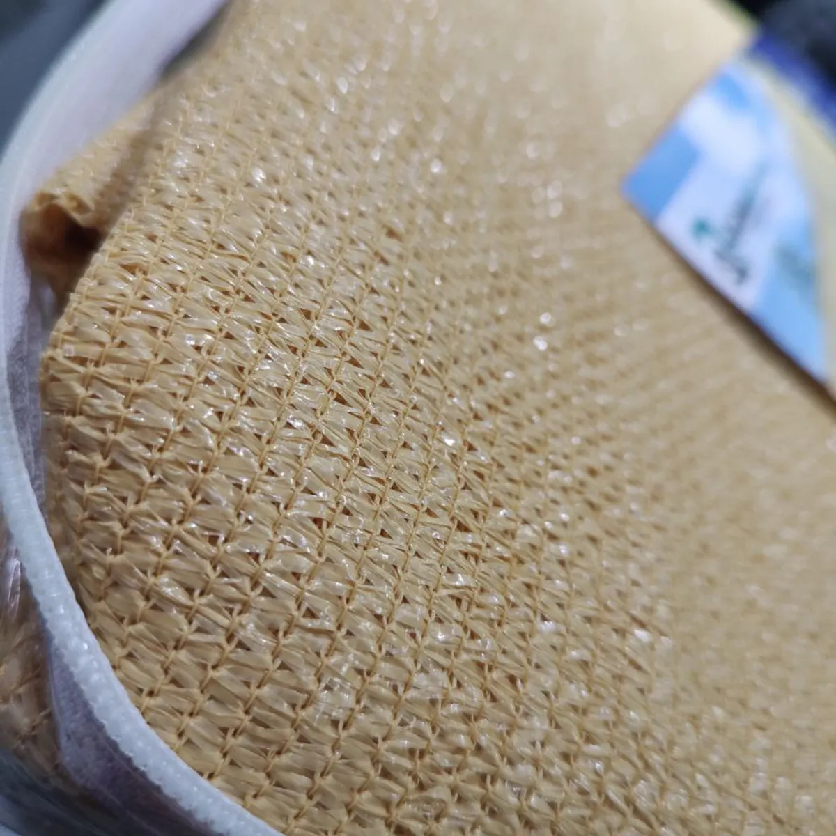 GENERICO - Toldo Vela Sombra Cuadrado 4x4 Beige