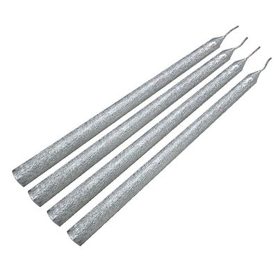 Imagen 2 del producto Set 4 Velas Silver ( No Aromaticas )