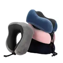 GENERICO - Almohada Cojín Cuello Cervical Viaje Auto Escritorio