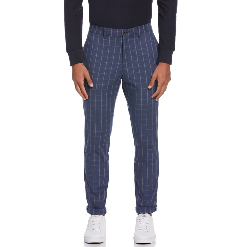 ORIGINAL PENGUIN - Pantalón De Hombre Cuadros Azul Original Penguin