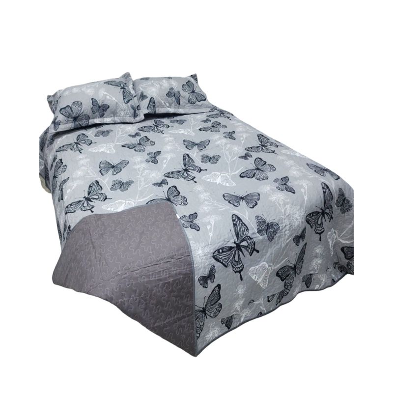 GENERICO - COBERTOR QUILT DE VERANO PLAZA Y MEDIA