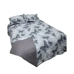 GENERICO - COBERTOR QUILT DE VERANO PLAZA Y MEDIA
