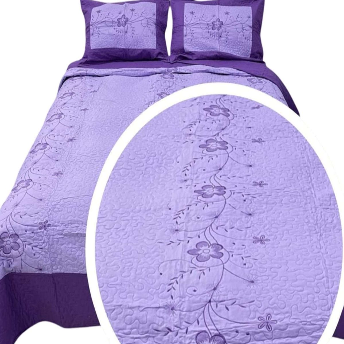 GENERICO - CUBRECAMA KING - SUPER KING BORDADO