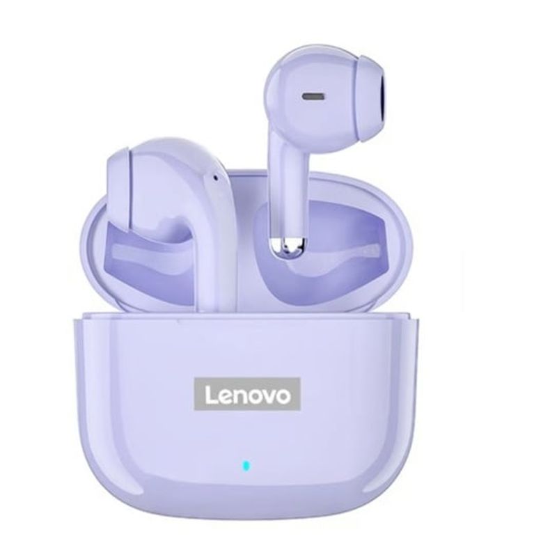LENOVO - Auriculares in-ear Bluetooth Lenovo LivePods LP40 PRO violeta