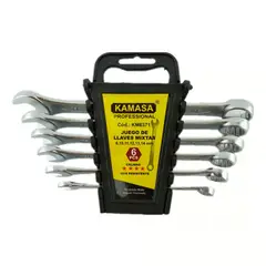 GENERICO - SET DE LLAVE PUNTA CORONA KAMASA 6PCS