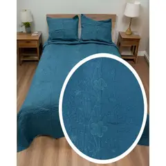 GENERICO - CUBRECAMA KING - SUPER KING BORDADO