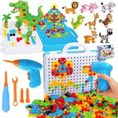 GENERICO - Maleta Interactiva De Herramientas Para Niños - 258 Piezas