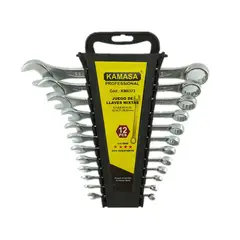 GENERICO - SET DE LLAVE PUNTA CORONA KAMASA 12PCS