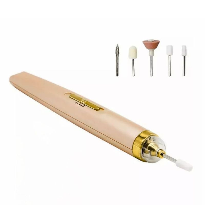 GENERICO - Limador De Uñas Rosa 17cm Calidad Profesional Estética