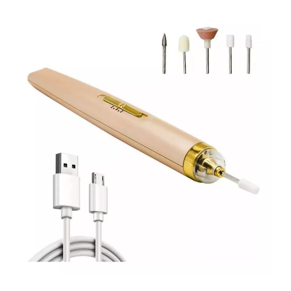 GENERICO - Limador De Uñas Rosa 17cm Calidad Profesional Estética