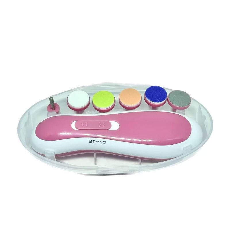GENERICO - Corta Uñas Bebé 16cm Rosa Accesorio Higiene Infantil