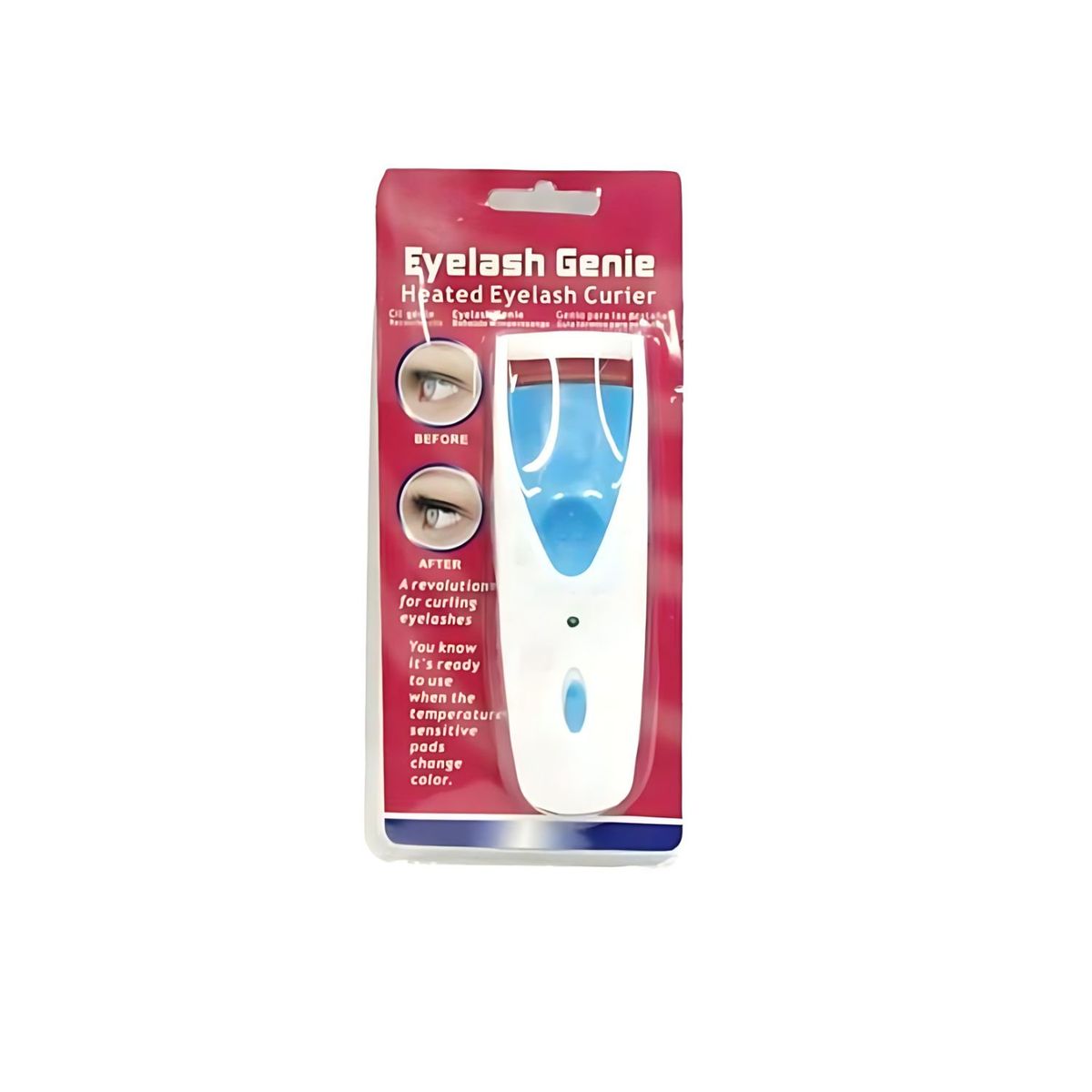 GENERICO - Encrespasdor De Pestañas 13cm Color Azul Profesional