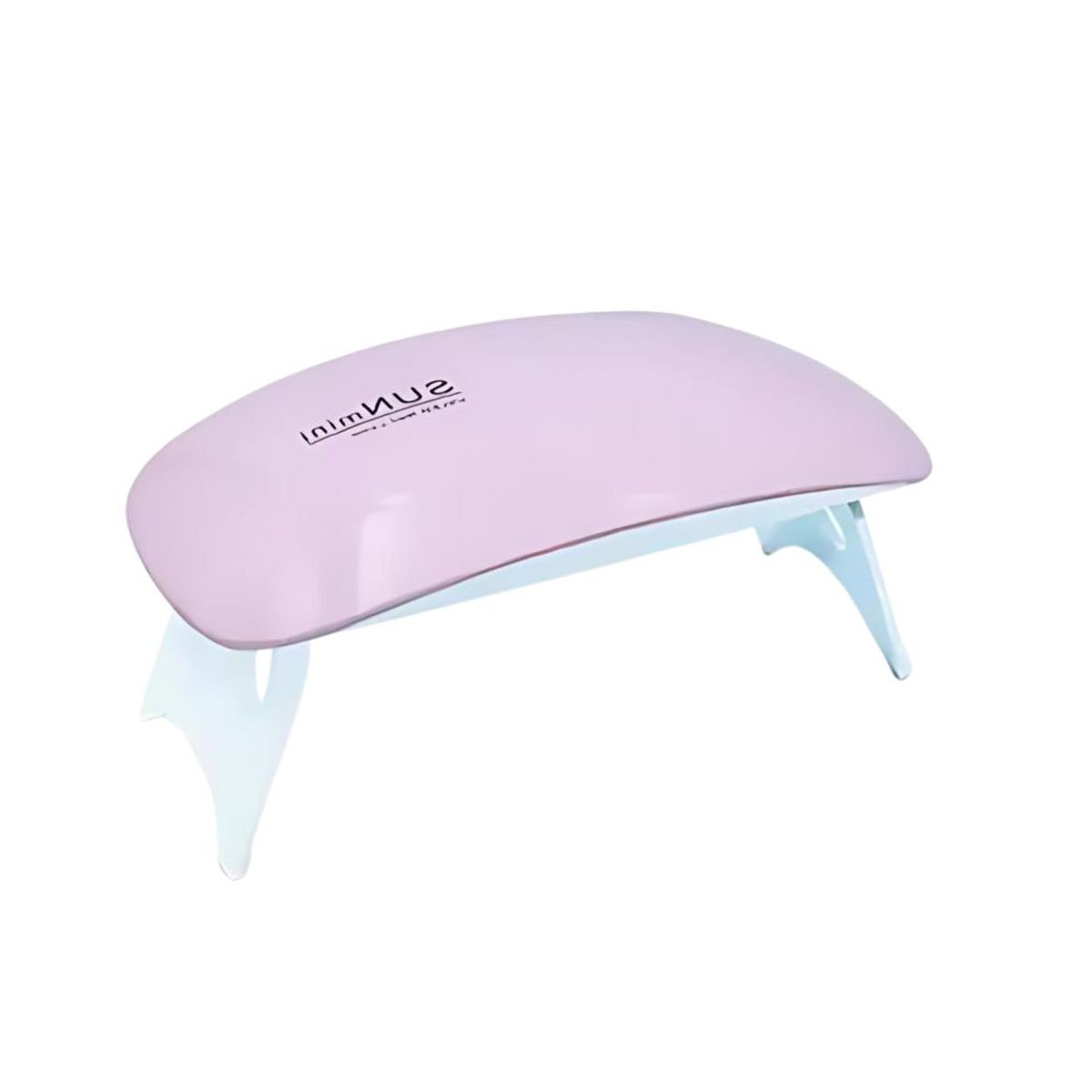 GENERICO - Mini Lámpara Uv Secador Uñas Portátil 13cm Usb Rosa