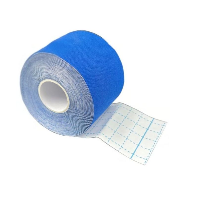 GENERICO - Cinta Kinesiológica Tape Neuromuscular Atlética 500cm Azul