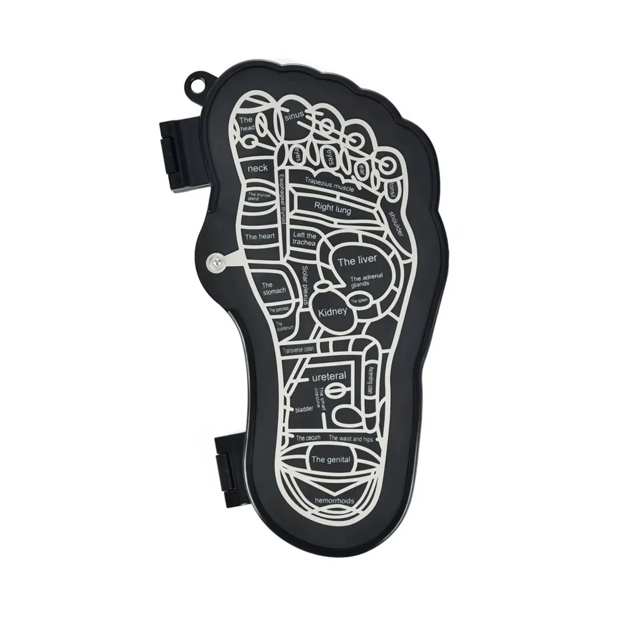 GENERICO - Electro Masajeador Pies Plantas 29cm Estimulador Negro