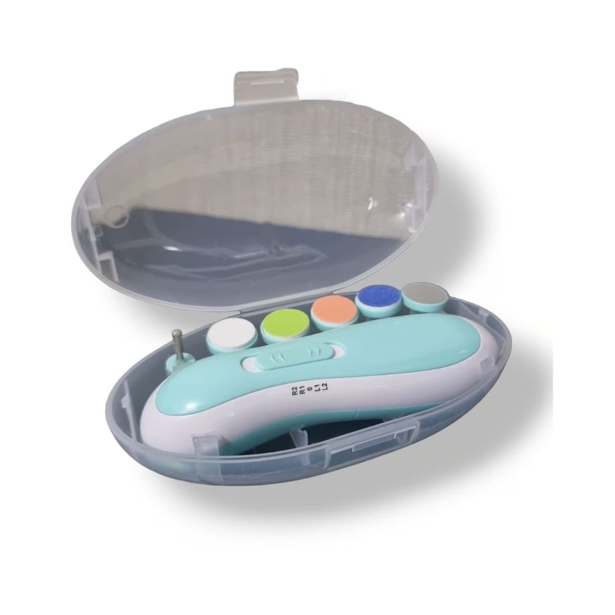 GENERICO - Corta Uñas Bebé Celeste 16cm Alta Calidad Seguridad Uso Fácil