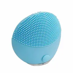 GENERICO - Exfoliador Eléctrico Cara 8cm Celeste Suave Limpieza