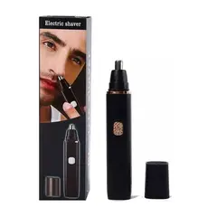 GENERICO - Máquina Depiladora Nasal 14cm Diseño Ergonómico Negro