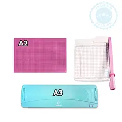 HOBBY - Laminadora Celeste + insumos k123