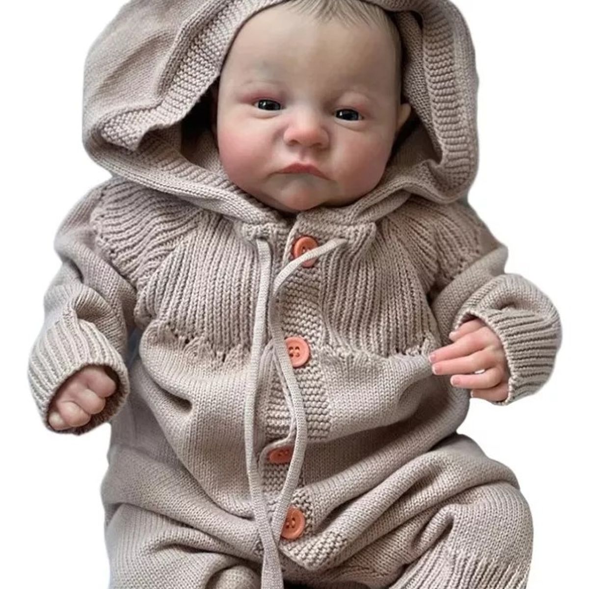 MUNDO MAGIA - Muñeca De Bebé Reborn Levi De 49cm Recién Regalo Para Niñas