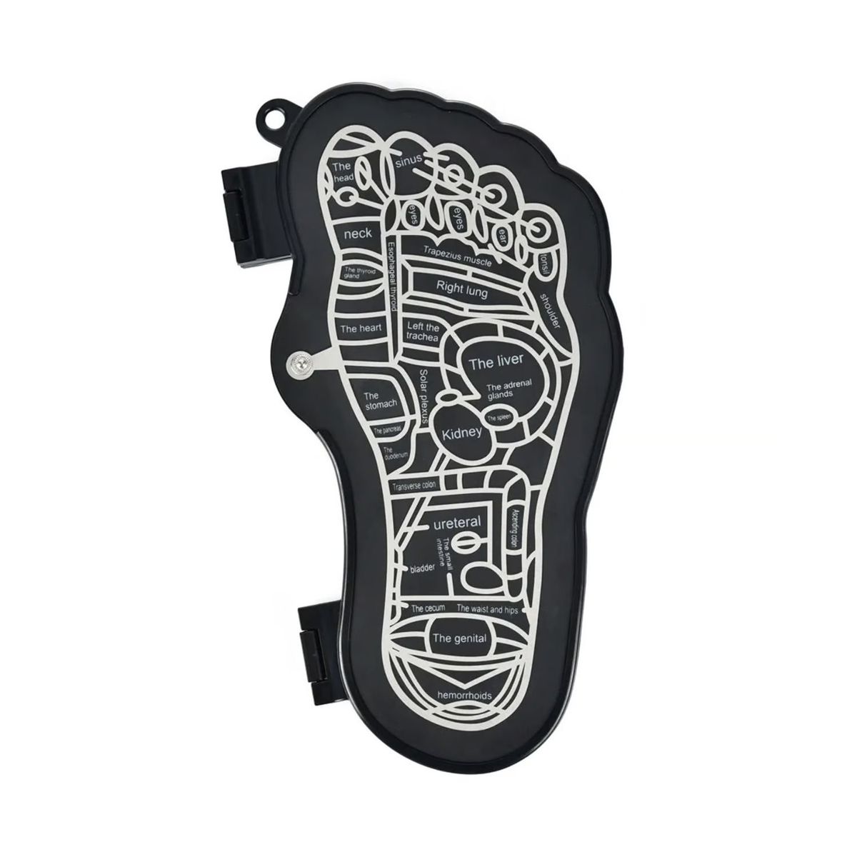 GENERICO - Electro Masajeador Pies Plantas 29cm Estimulador Negro