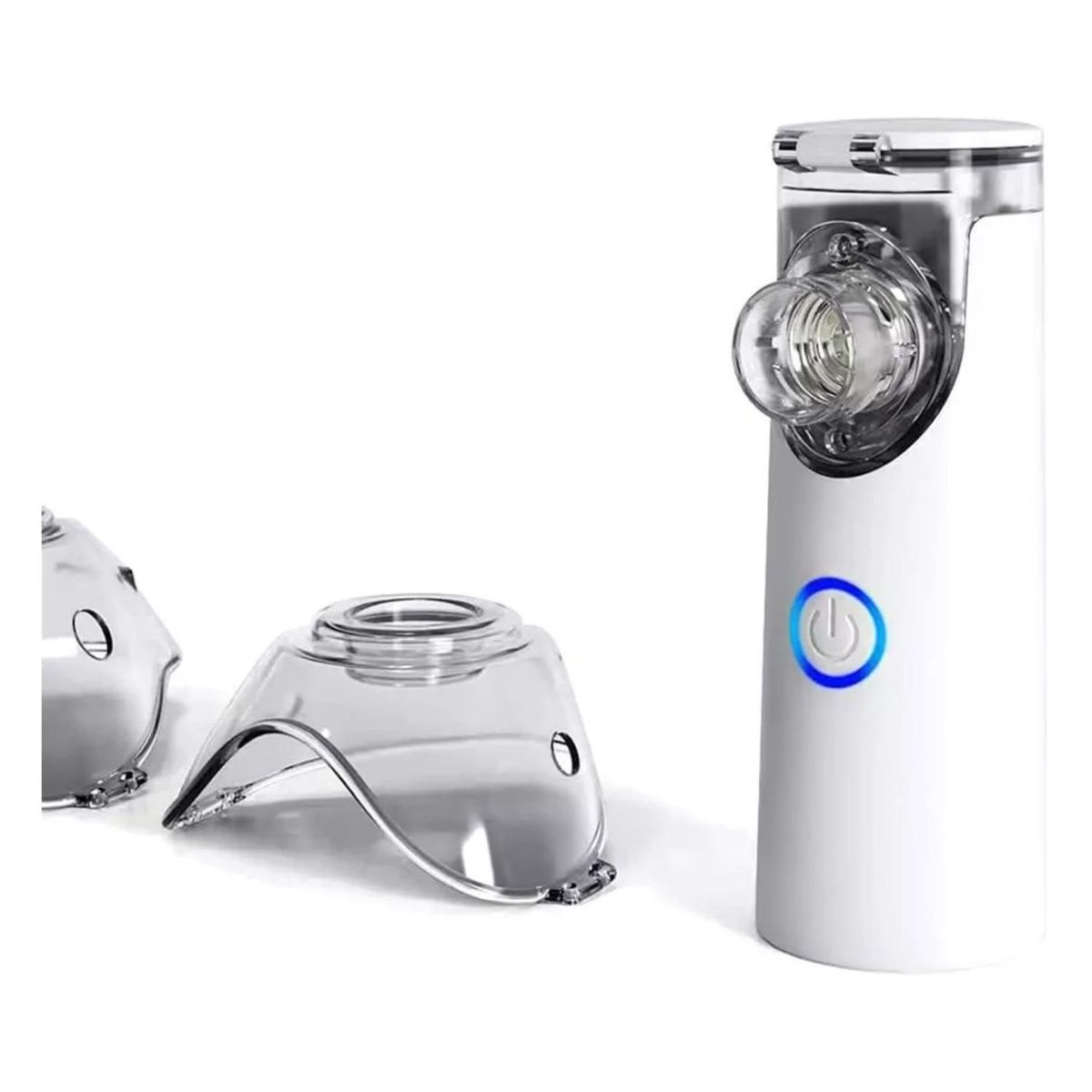 GENERICO - Nebulizador Blanco 10cm Compacto Eficiente Salud Respiratoria